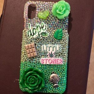 3D Bling iPhone X Max “Stoner” Hard Case